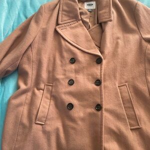 Old Navy Women's Tan Peacoat